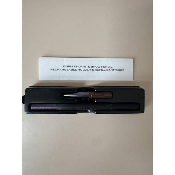 NIB Surratt Expressioniste Brunette Brown Pencil Refillable Holder Refill Cartri - Picture 7 of 8